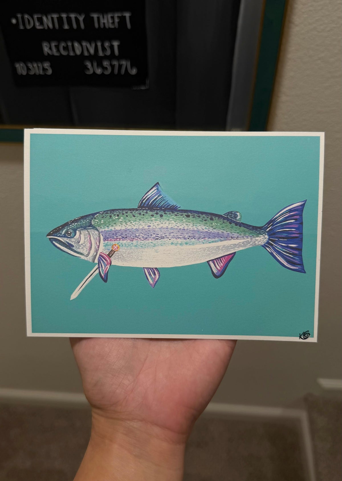 "Swordfish" Print