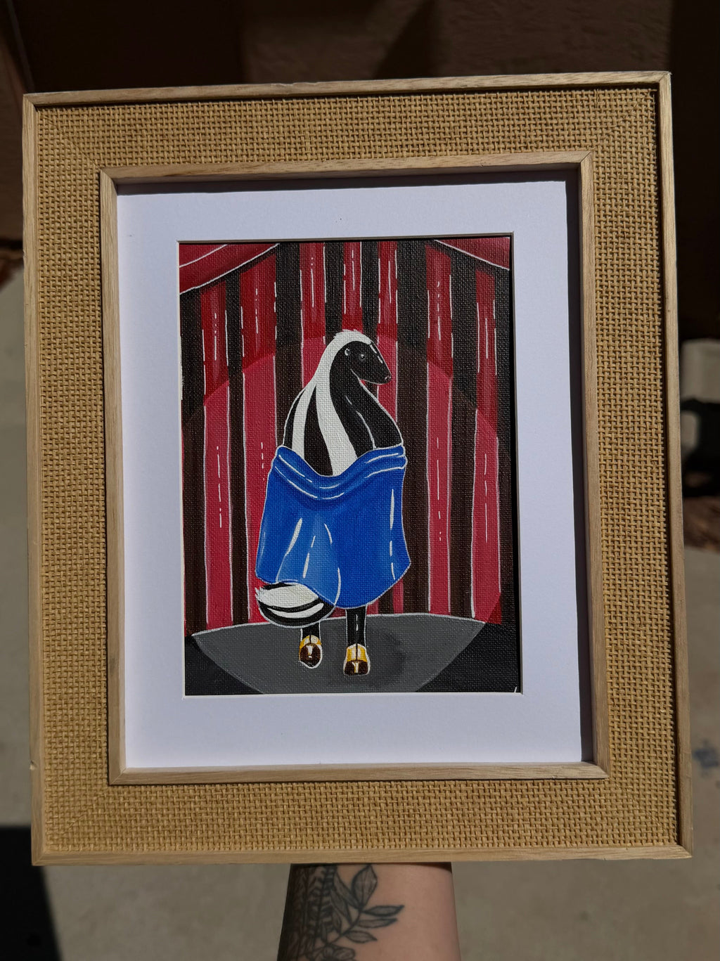 Skank Skunk Print