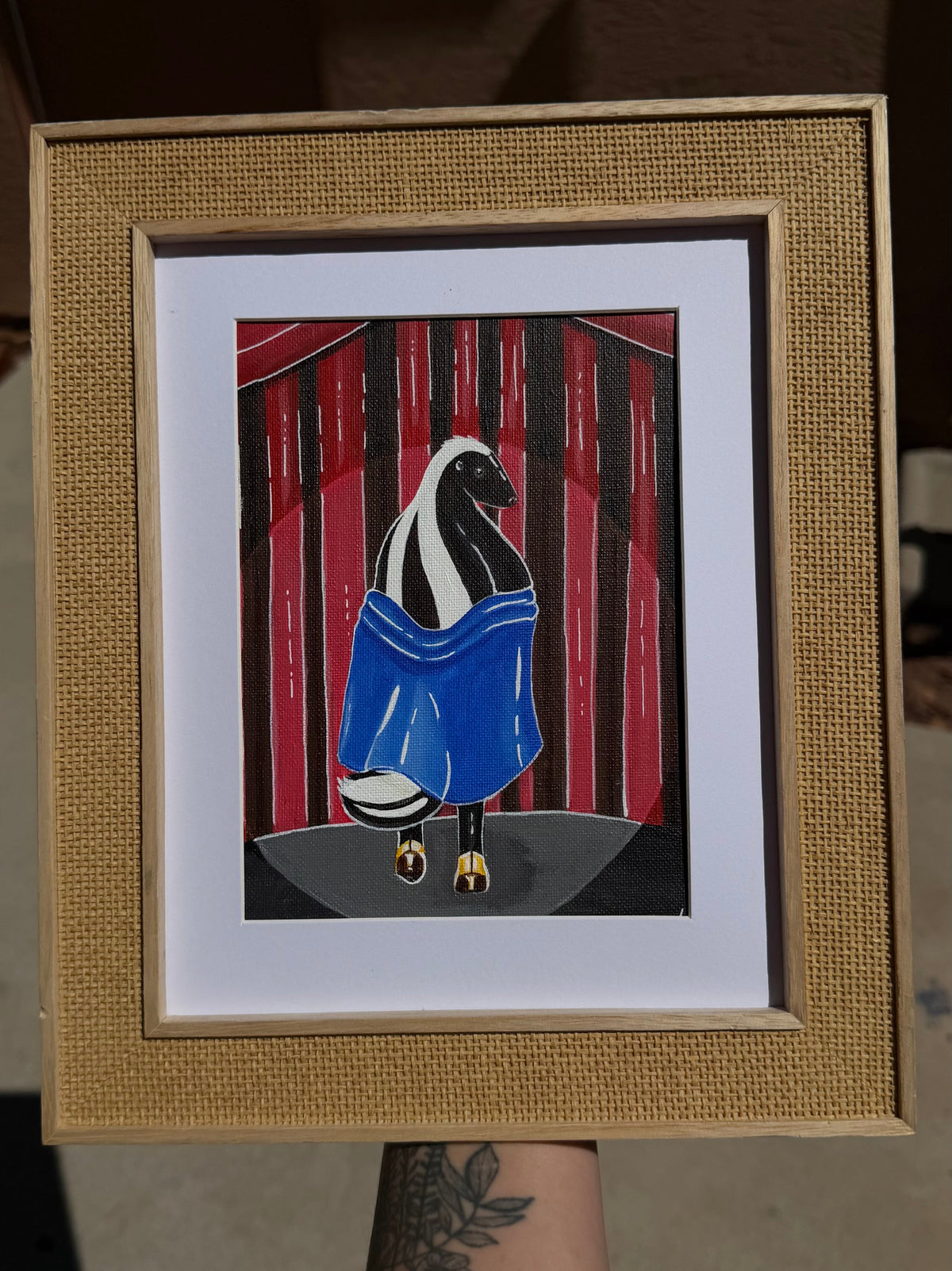 Skank Skunk Print