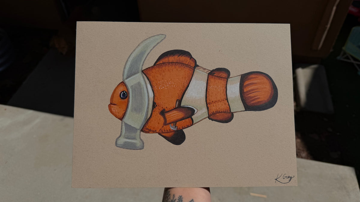 "Hammer Head" Print