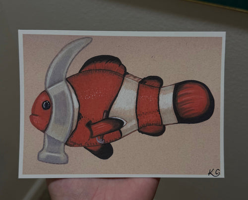 "Hammer Head" Print