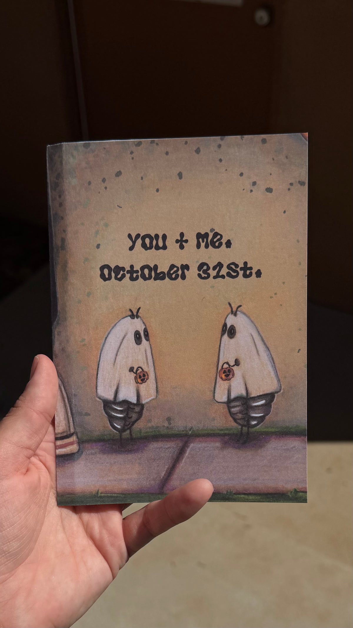 Isopod Halloween Card- Blank